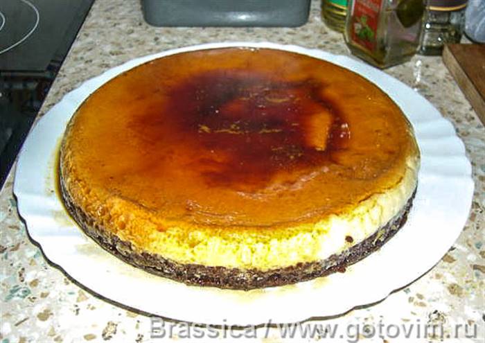 Арабський карамельний десерт. Фотографія рецепта