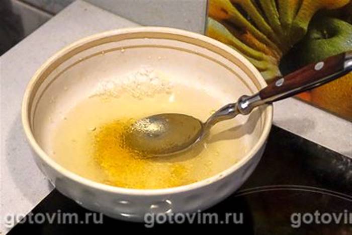 Панна котта з желе з червоних апельсинів