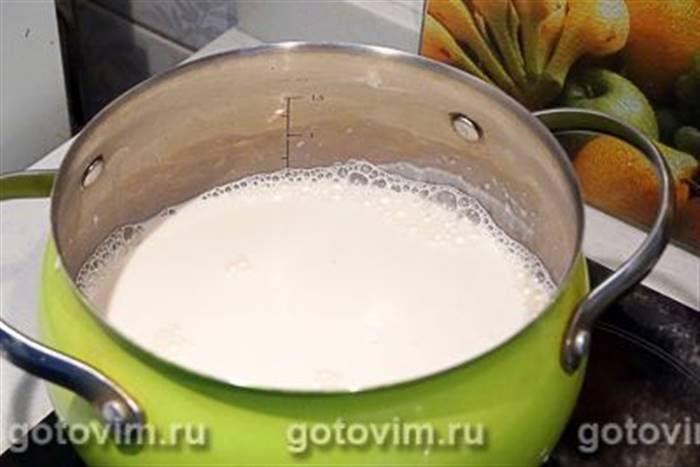 Панна котта з желе з червоних апельсинів