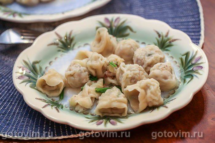Пельмені з рибою (з філе палтуса). Фотографія рецепта